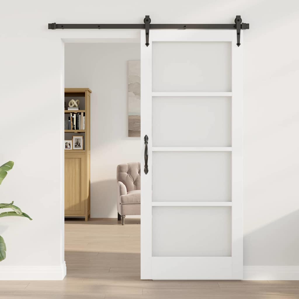 vidaXL Interior Door ORKDAL White Primed 83 x 202 cm