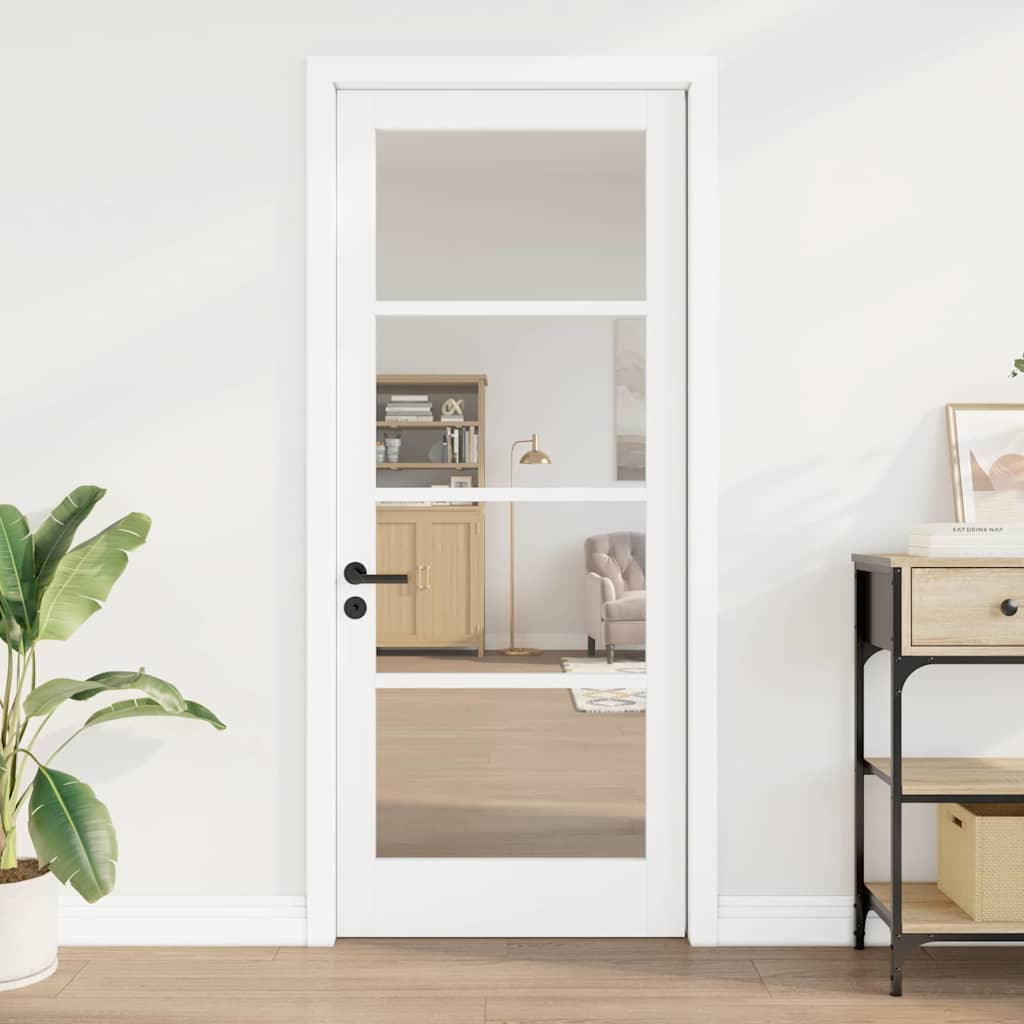 vidaXL Interior Door ORKDAL White Primed 83 x 202 cm