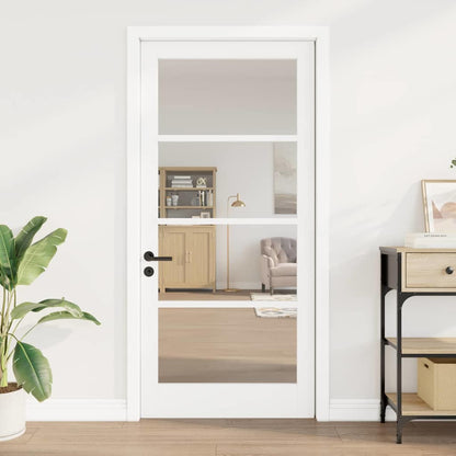 vidaXL Interior Door ORKDAL White Primed 93 x 202 cm
