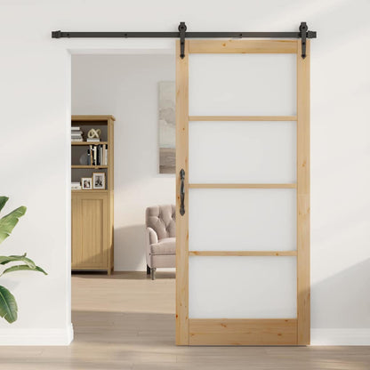 vidaXL Interior Door ORKDAL Brown 93 x 211 cm