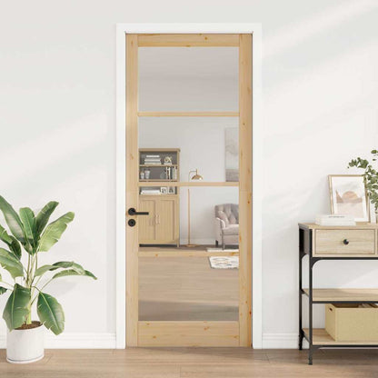 vidaXL Interior Door ORKDAL Brown 93 x 232 cm