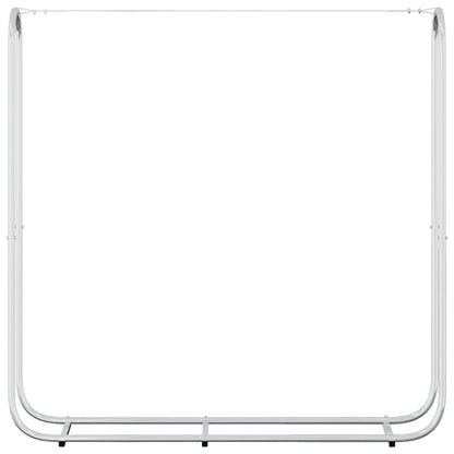 vidaXL Firewood Rack Wire 150x25x150 cm Galvanised steel