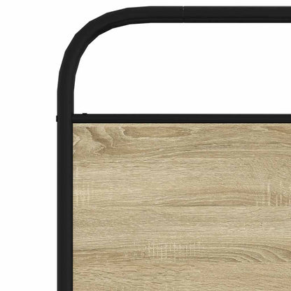 vidaXL Replace Headboard Sonoma Oak 90 cm Steel and Engineered Wood