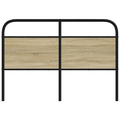 vidaXL Replace Headboard Sonoma Oak 120 cm Steel and Engineered Wood