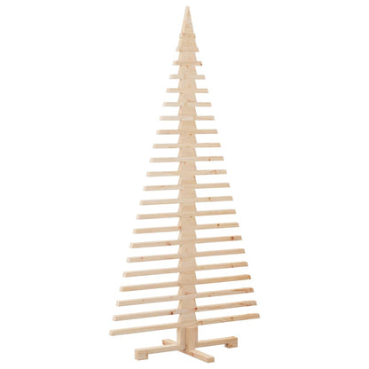 vidaXL Wooden Christmas Tree for Decoration 180 cm Solid Wood Pine