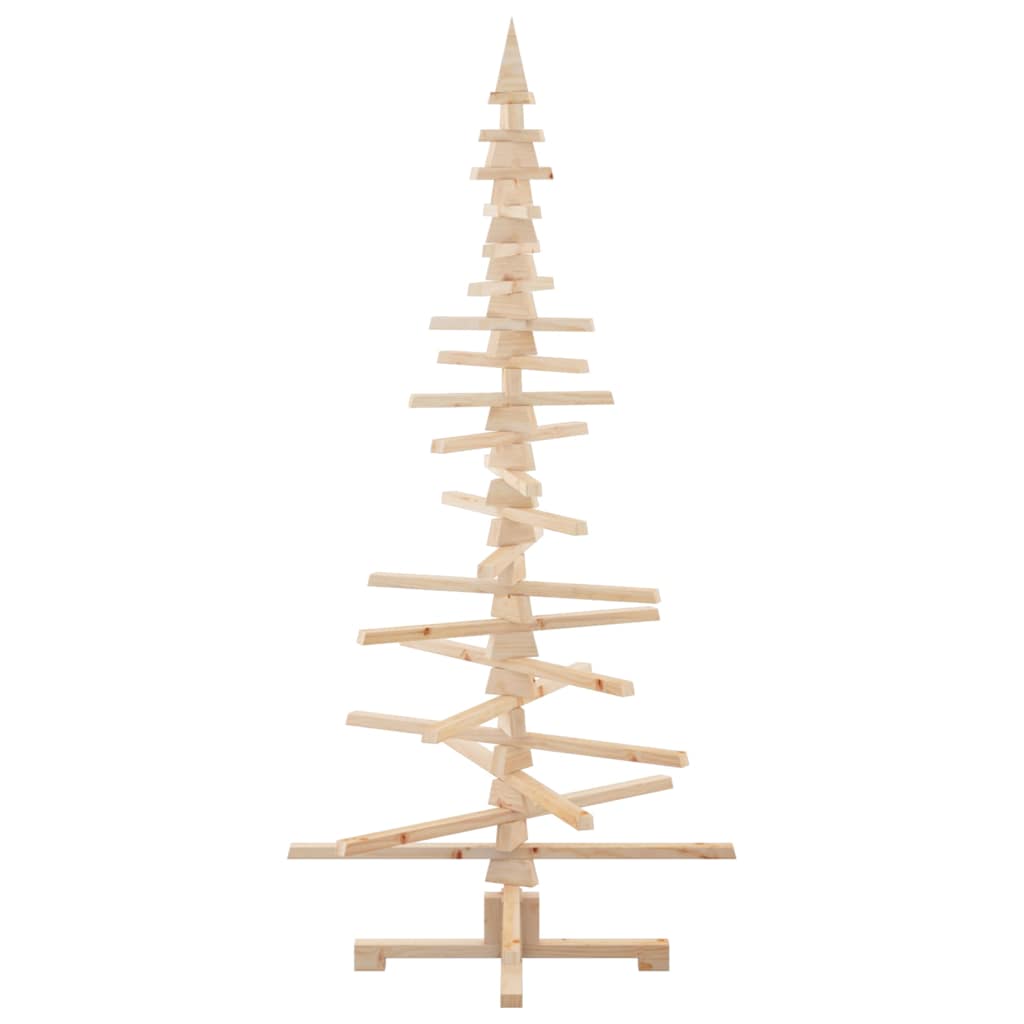 vidaXL Wooden Christmas Tree for Decoration 180 cm Solid Wood Pine