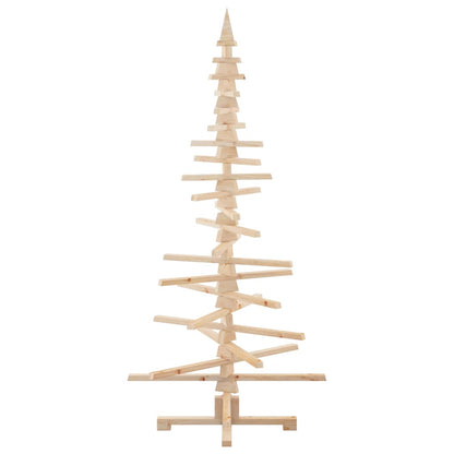 vidaXL Wooden Christmas Tree for Decoration 180 cm Solid Wood Pine