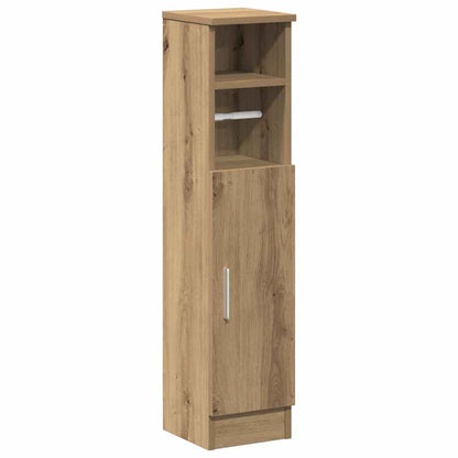 vidaXL Bathroom Cabinet | Artisan oak | Engineered wood | Slim