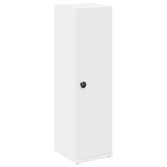 vidaXL Bathroom Cabinet with Roll Holder White 20.5x22x72 cm