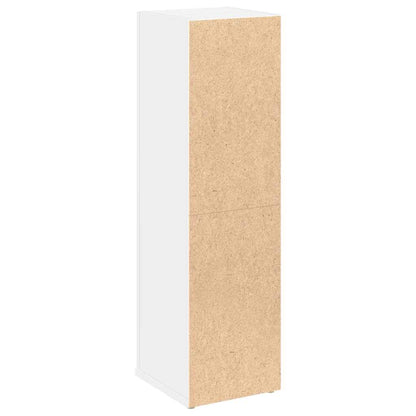 vidaXL Bathroom Cabinet with Roll Holder White 20.5x22x72 cm
