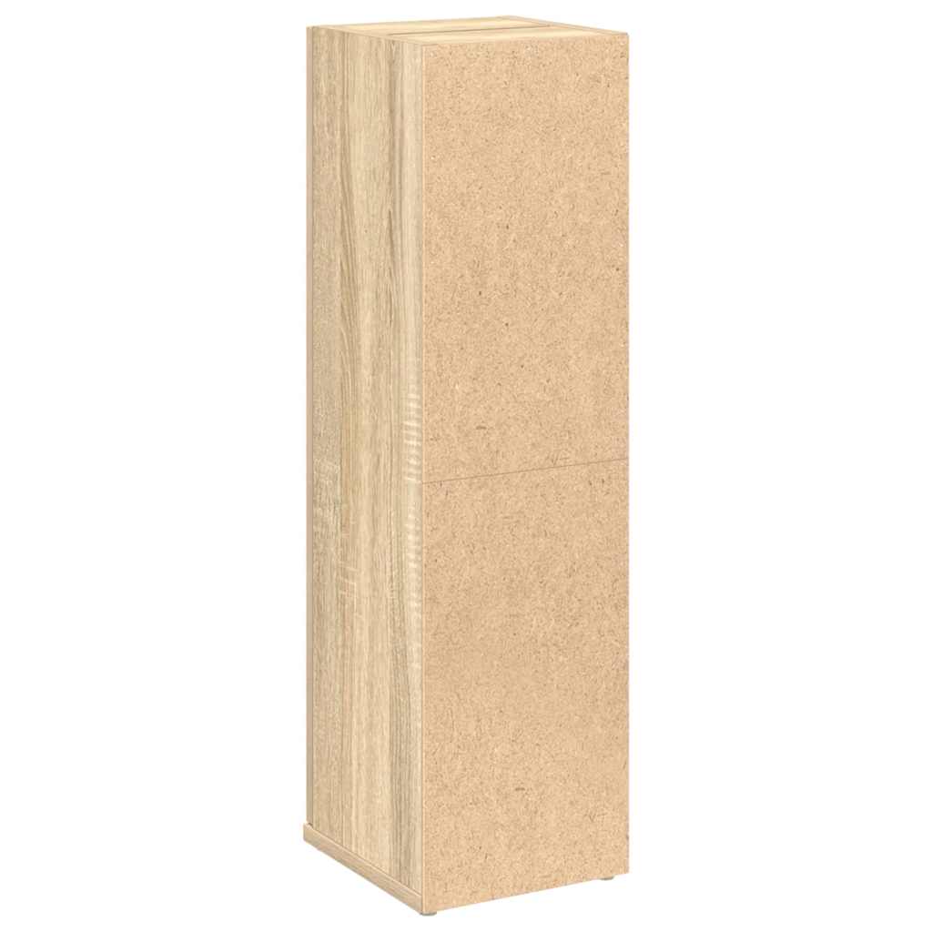 vidaXL Bathroom Cabinet with Roll Holder Sonoma Oak 20.5x22x72 cm