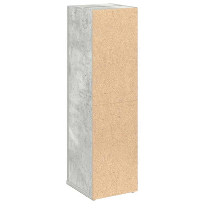 vidaXL Bathroom Cabinet with Roll Holder Concrete Grey 20.5x22x72 cm