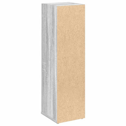 vidaXL Bathroom Cabinet with Roll Holder Grey Sonoma 20.5x22x72 cm