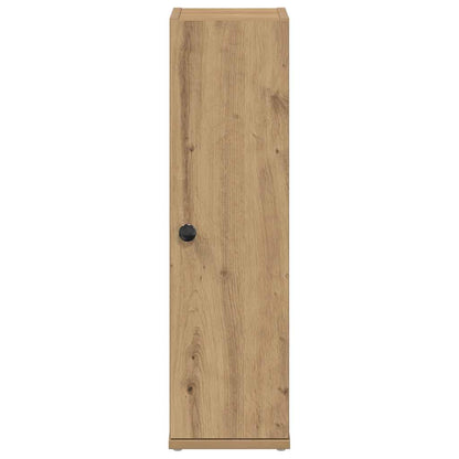 vidaXL Bathroom Cabinet with Roll Holder Artisan Oak 20.5x22x72 cm