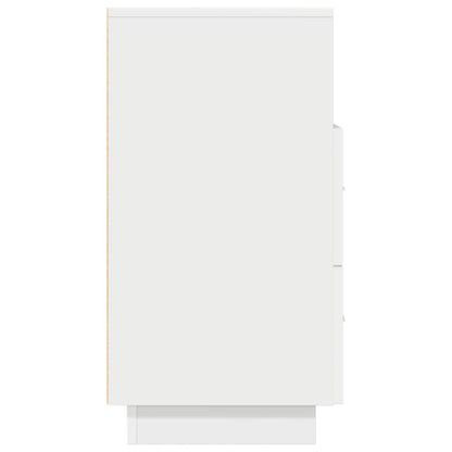 vidaXL Bedside Cabinet with 2 Drawers White 36x36x68 cm