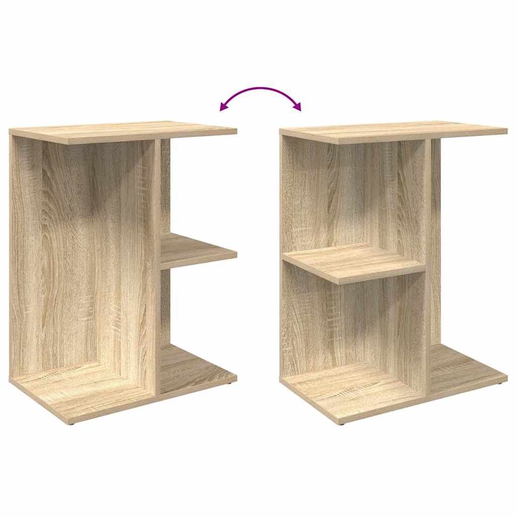 vidaXL Bedside Tables 2 pcs Sonoma Oak 46.5x29x61 cm Engineered Wood
