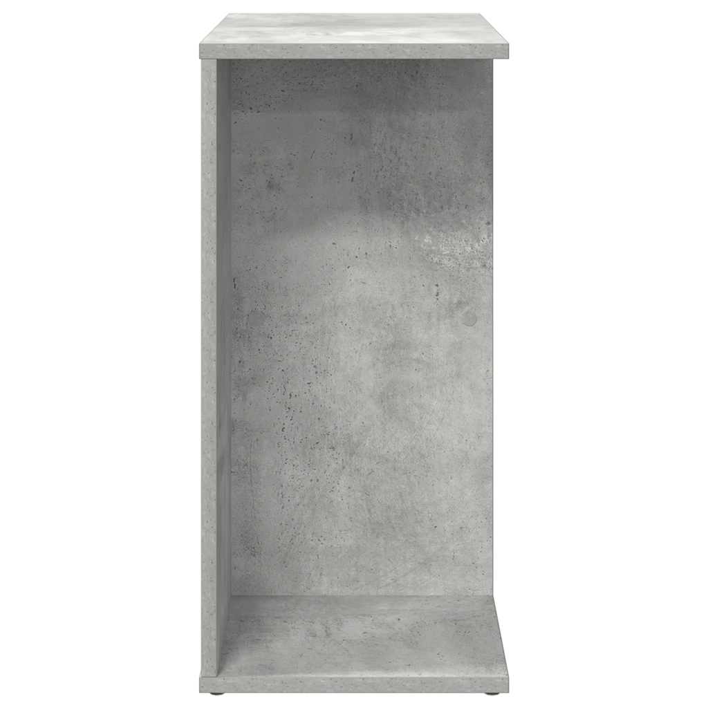 vidaXL Bedside Table Concrete Grey 46.5x29x61 cm Engineered Wood