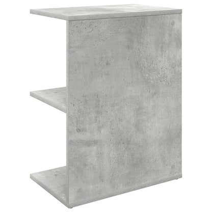 vidaXL Bedside Table Concrete Grey 46.5x29x61 cm Engineered Wood