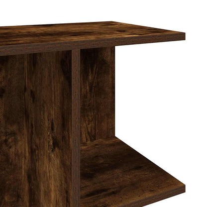 vidaXL Bedside Tables 2 pcs Smoked Oak 46.5x29x61 cm Engineered Wood