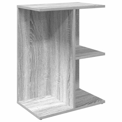 vidaXL Bedside Table Grey Sonoma 46.5x29x61 cm Engineered Wood