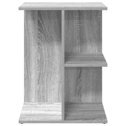 vidaXL Bedside Table Grey Sonoma 46.5x29x61 cm Engineered Wood