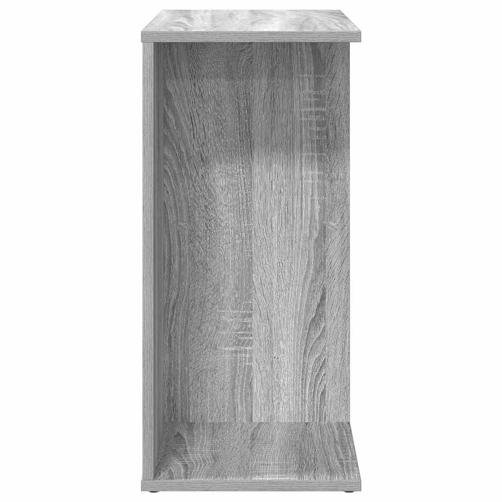 vidaXL Bedside Table Grey Sonoma 46.5x29x61 cm Engineered Wood