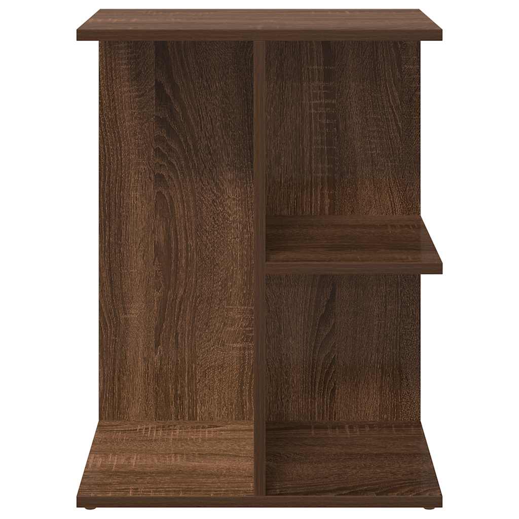 vidaXL Bedside Table Brown Oak 46.5x29x61 cm Engineered Wood
