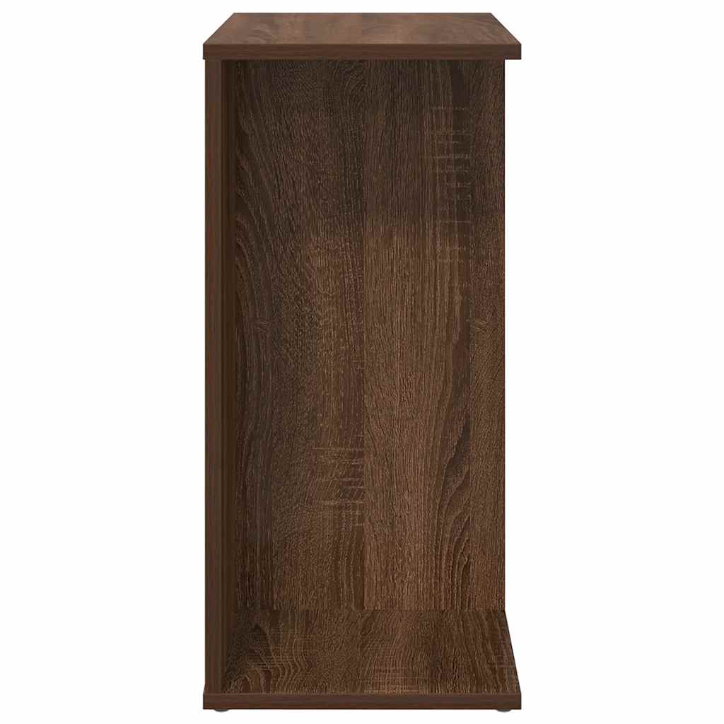 vidaXL Bedside Table Brown Oak 46.5x29x61 cm Engineered Wood