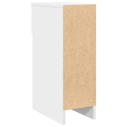 vidaXL Bedside Cabinets with Drawer 2 pcs White 20x36x60 cm