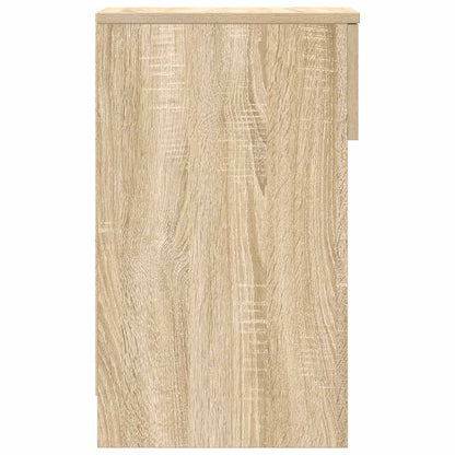 vidaXL Bedside Cabinet with Drawer Sonoma Oak 20x36x60 cm