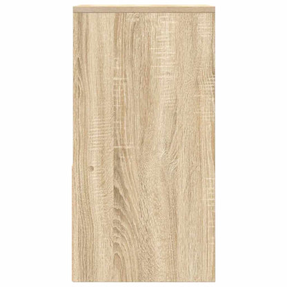 vidaXL Bedside Cabinets with Drawer 2 pcs Sonoma Oak 35x34x66.5 cm