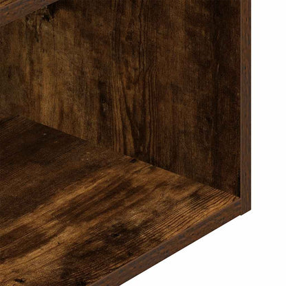 vidaXL Bedside Cabinets with Drawer 2 pcs Smoked Oak 35x34x66.5 cm