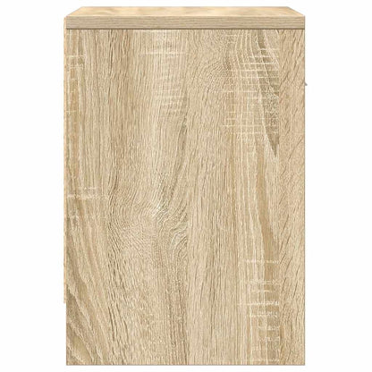 vidaXL Bedside Cabinets 2 pcs with Drawer Sonoma Oak 39x28x41 cm