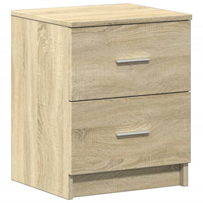 vidaXL Bedside Cabinet | Sonoma oak | Engineered wood | Medium | Bedside Cabinet