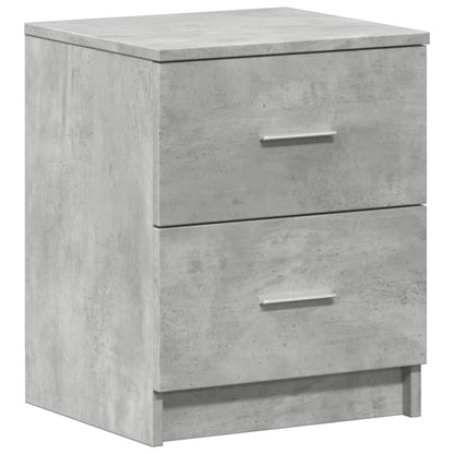 vidaXL Bedside Cabinet | Concrete Grey | Engineered wood | 40x36x50 cm