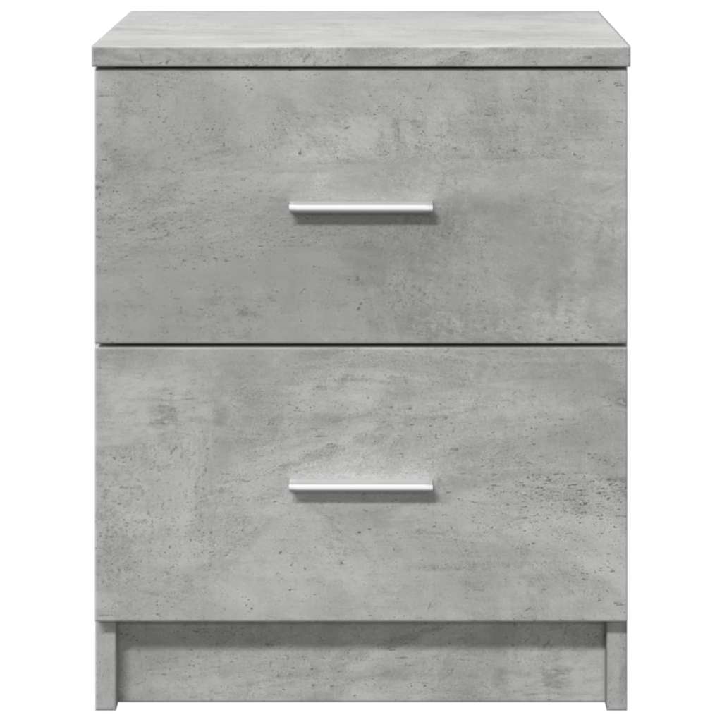 vidaXL Bedside Cabinet | Concrete Grey | Engineered wood | 40x36x50 cm