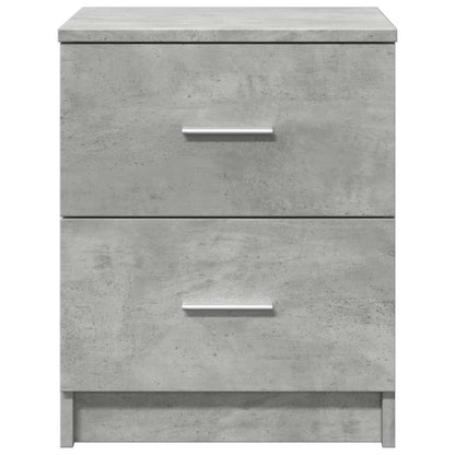 vidaXL Bedside Cabinet | Concrete Grey | Engineered wood | 40x36x50 cm