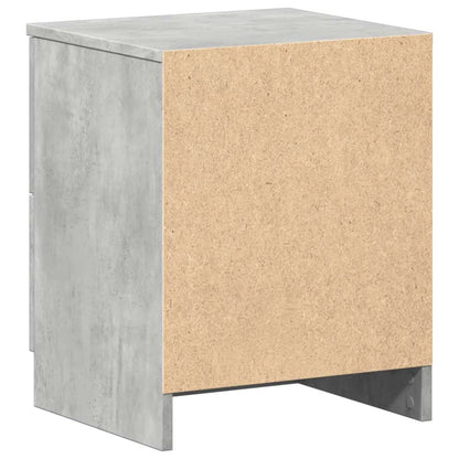 vidaXL Bedside Cabinet | Concrete Grey | Engineered wood | 40x36x50 cm