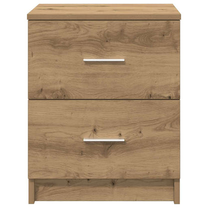 vidaXL Bedside Cabinet | Artisan oak | Engineered wood | 40 x 36 x 50 cm