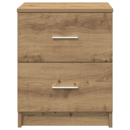 vidaXL Bedside Cabinet | Set of 2 | Artisan oak | Engineered wood | Standard