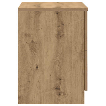 vidaXL Bedside Cabinet | Set of 2 | Artisan oak | Engineered wood | Standard