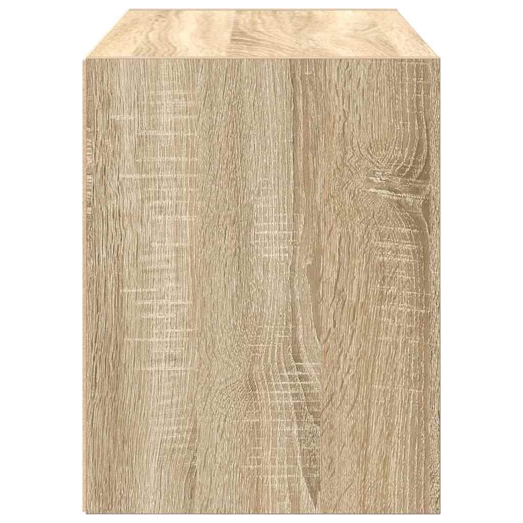 vidaXL Cabinet with 2 Drawers Sonoma Oak 60x31x40 cm Engineered Wood