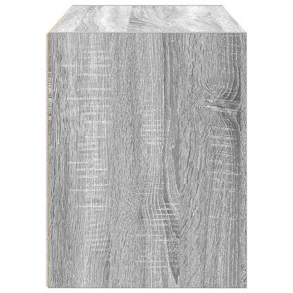 vidaXL Cabinet with 2 Drawers Grey Sonoma 60x31x40 cm Engineered Wood