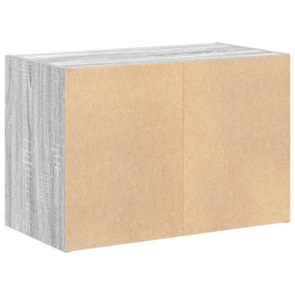 vidaXL Cabinet with 2 Drawers Grey Sonoma 60x31x40 cm Engineered Wood