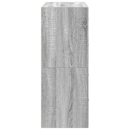 vidaXL Cabinets with 4 Drawers 2 pcs Grey Sonoma 60x31x40 cm Engineered Wood