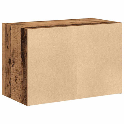 vidaXL Cabinet with 2 Drawers Old Wood 60x31x40 cm Engineered Wood