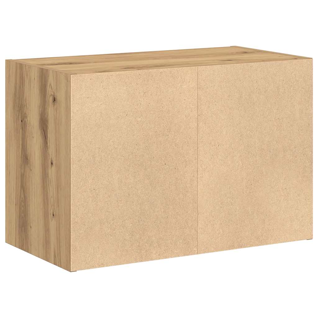vidaXL Cabinet with 2 Drawers Artisan Oak 60x31x40 cm Engineered Wood