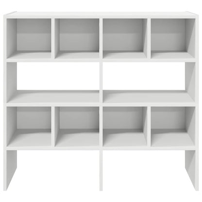 vidaXL Shoe Racks 2 pcs Stackable White 89,5x30x40 cm