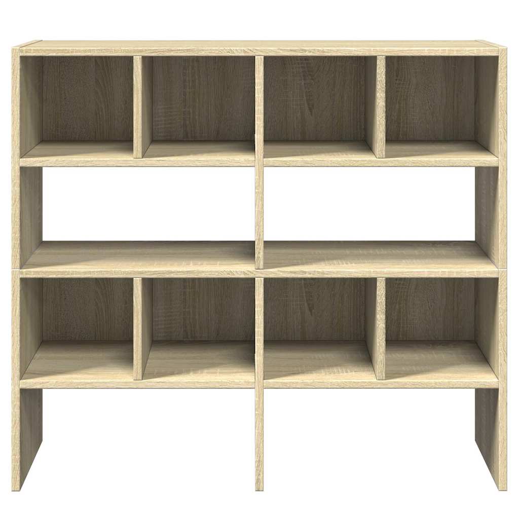 vidaXL Shoe Racks 2 pcs Stackable Sonoma Oak 89.5x30x40 cm