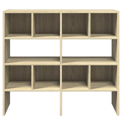 vidaXL Shoe Racks 2 pcs Stackable Sonoma Oak 89.5x30x40 cm